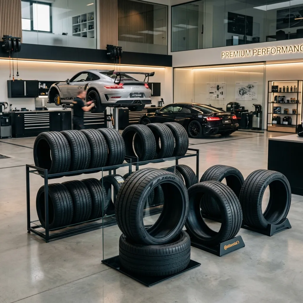 Venda e troca de pneus na Magrão Auto Center